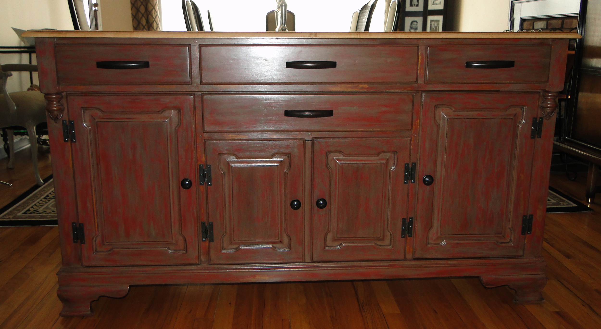 Cocoa Red Maple Cabinet What S Next Furniture