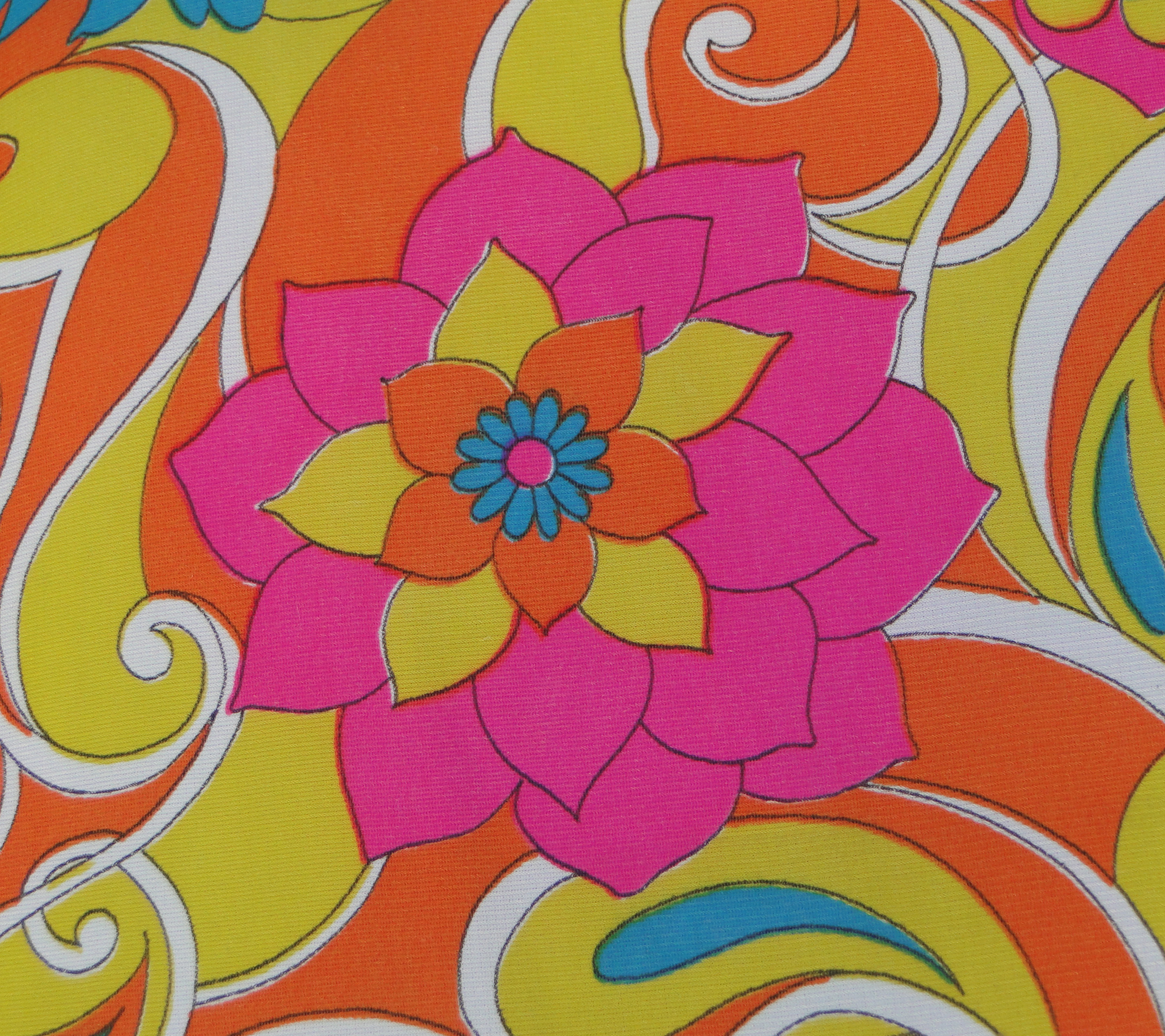 Enlarged view of fabric design