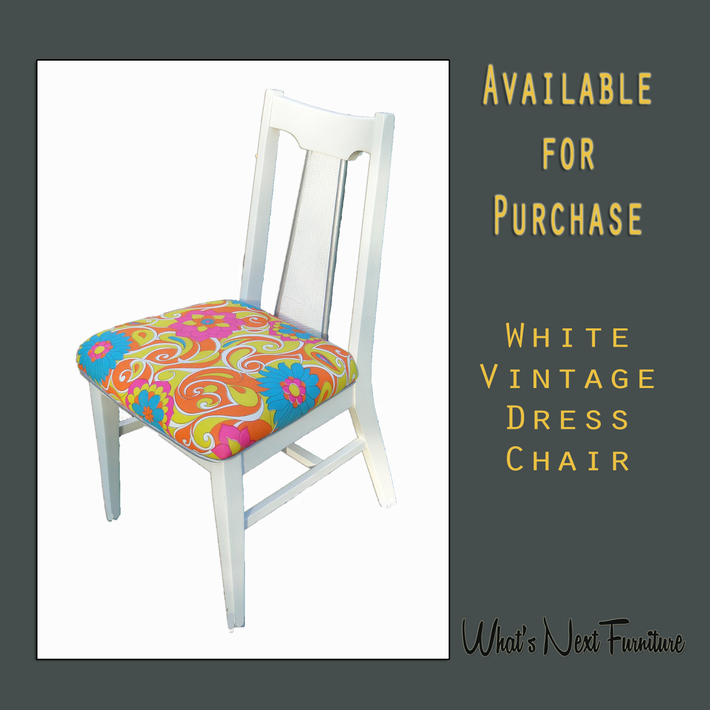 White vintage dress chair available square grey.jpg