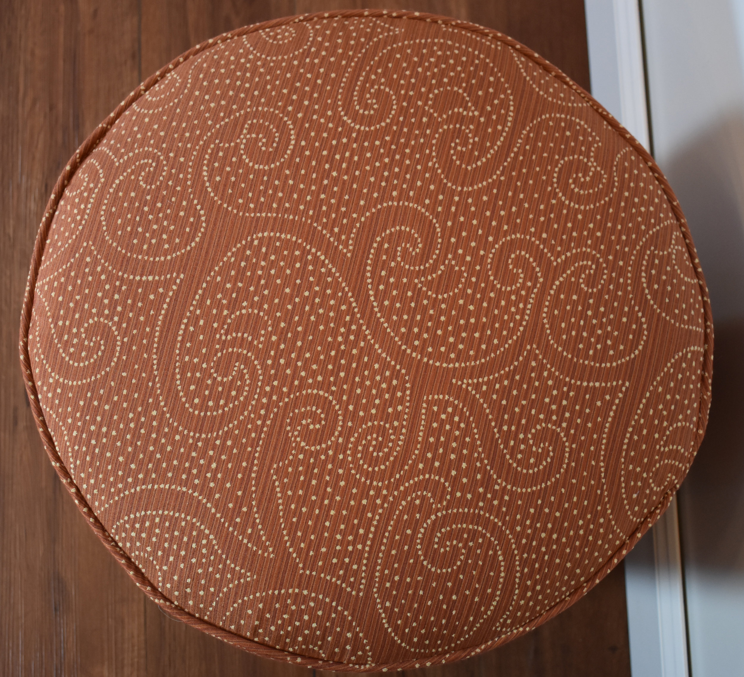 Top view of ottoman