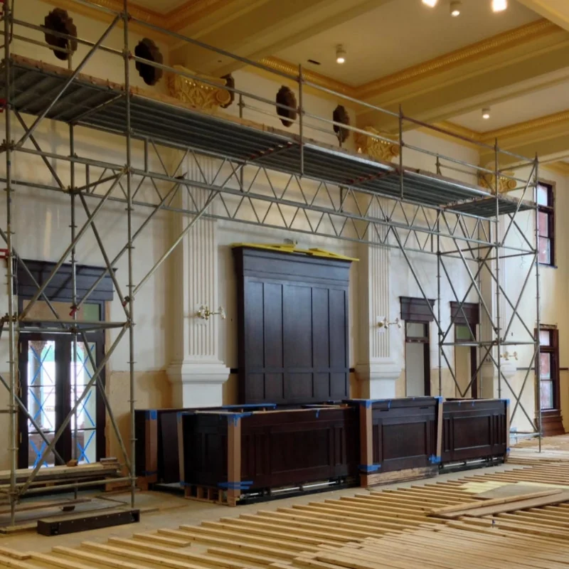 IN PROGRESS:  1896 Double-Height Courtroom