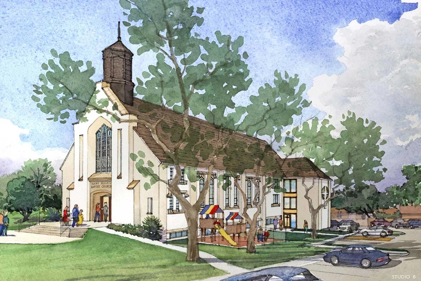 IN PROGRESS: Alamo Heights Baptist Church Renovation