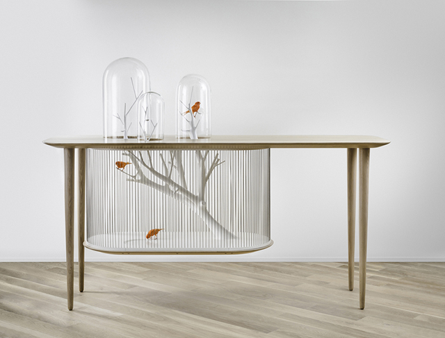 Birds in Their Little Nests Agree: The Archibird Cage Table