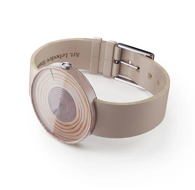 'Stubus' Tree Ring Watch, Moscow