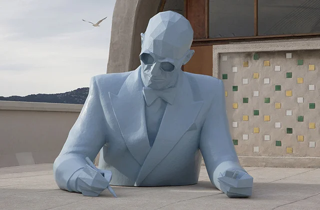 Homage to a Master: The Bust of Le Corbusier