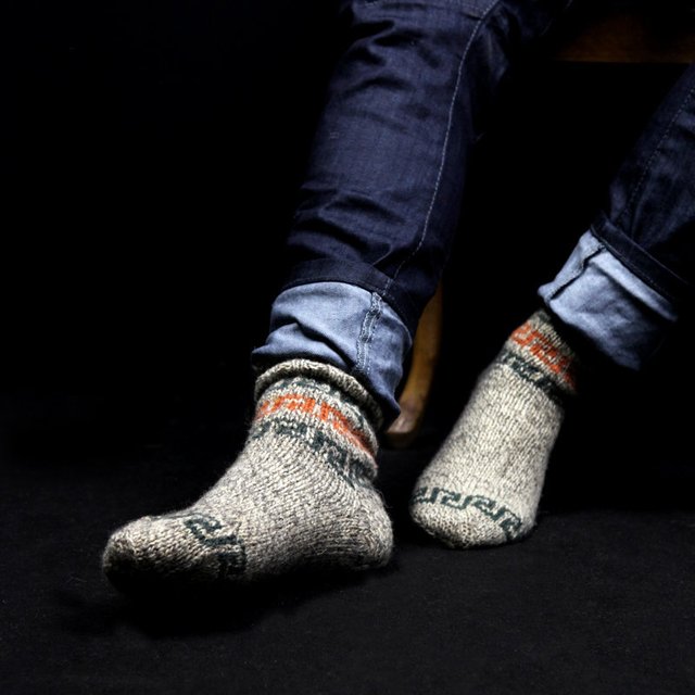  Men's Geometry Eco Friendly Wool Socks ($34) 