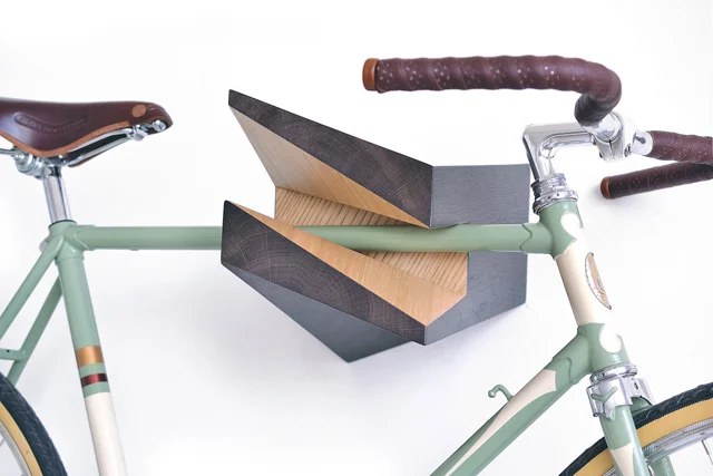 Elk Wooden Bike Hanger