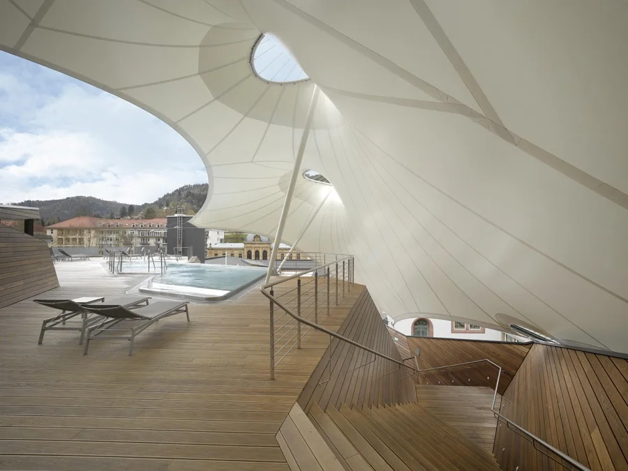 Outdoor Spa At Palais Thermal, Germany