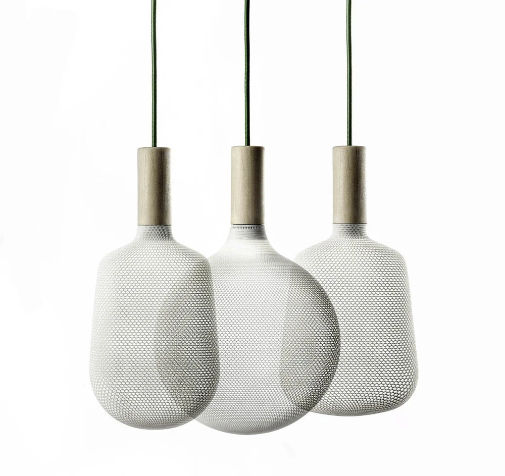 ‘Afillia’ 3D Printed Light Pendants