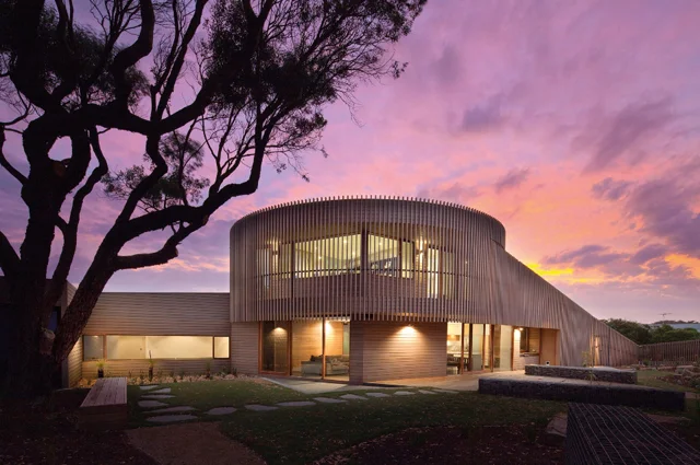 Cedar Wrapped Home by Jackson Clements Burrows Architects