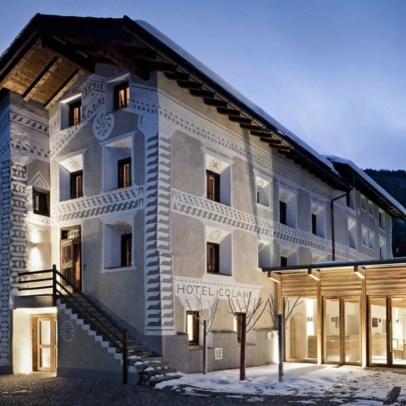 Engadin Mansion Turned Art House: Chesa Stuva Colani Hotel