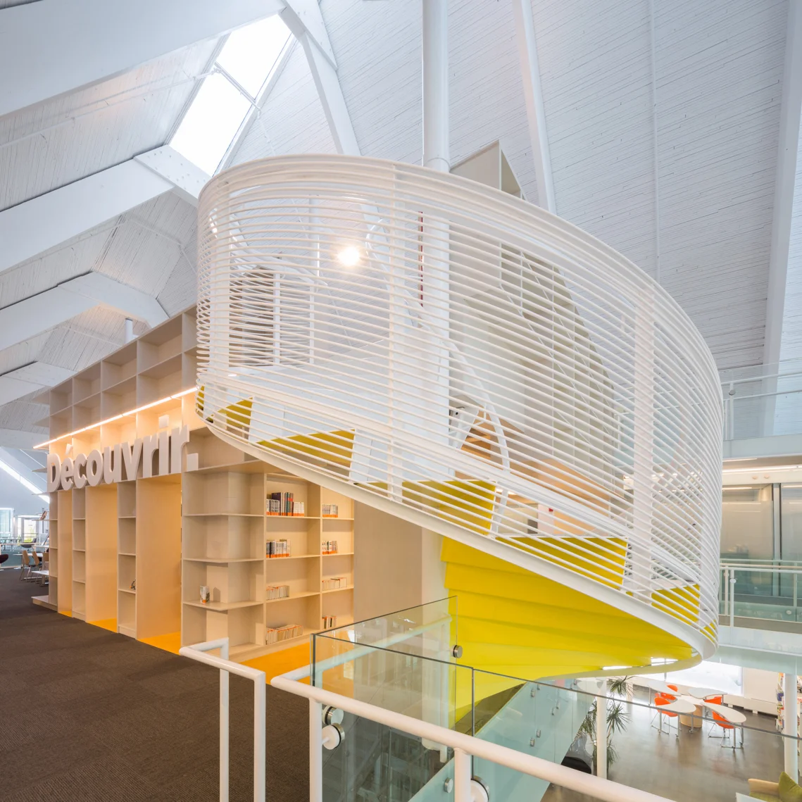  Monique Corriveau Library St Denys Du Plateau Church Quebec Renovation 