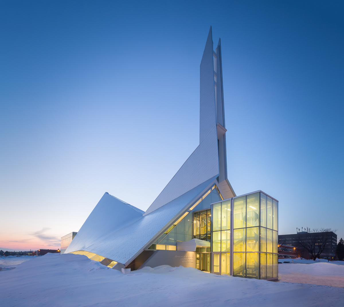 Monique Corriveau Library St Denys Du Plateau Church Quebec Renovation