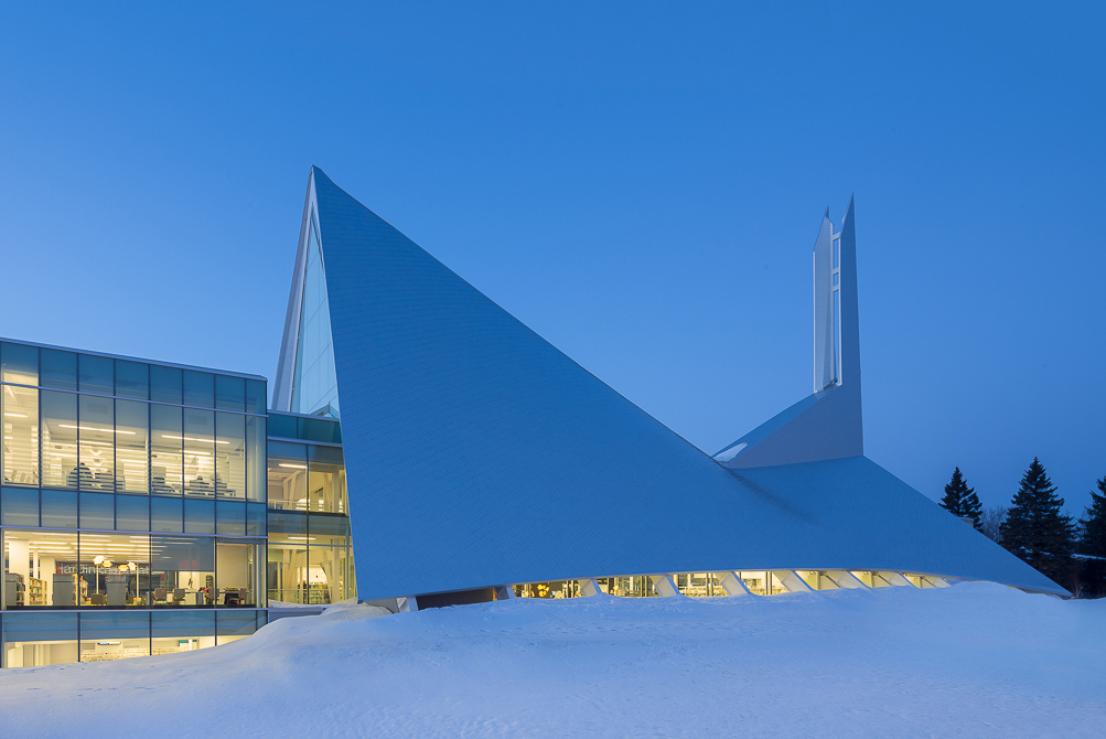  Monique Corriveau Library St Denys Du Plateau Church Quebec Renovation 