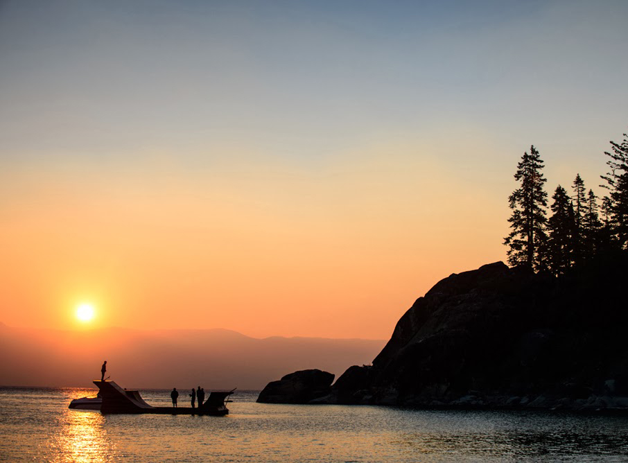  Floating Skateboard Ramp Lake Tahoe Dream Big-California Bob Burnquist 