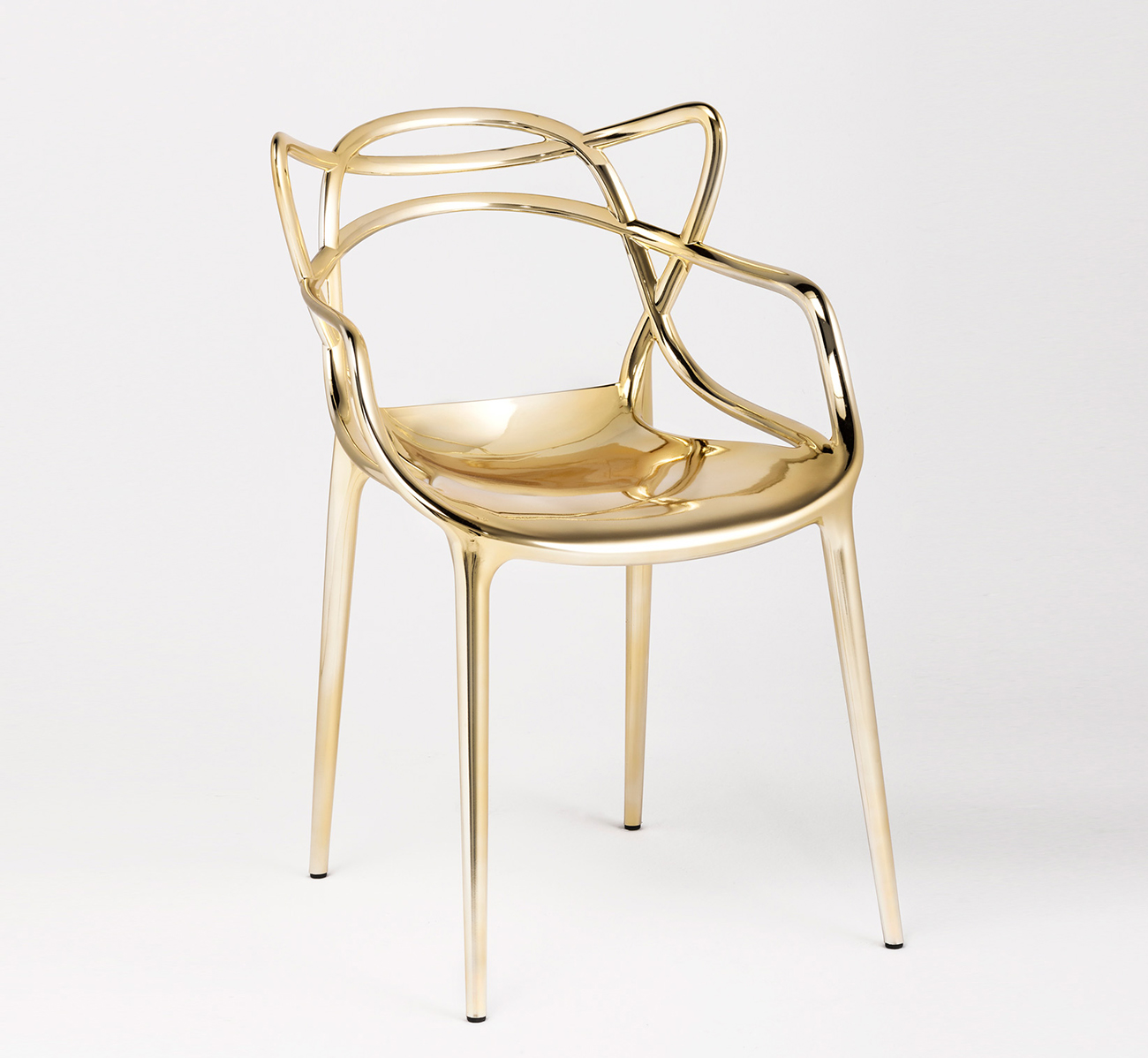  Kartell Gold Masters Chair by Philippe Starck Salone Del Mobile 2014 