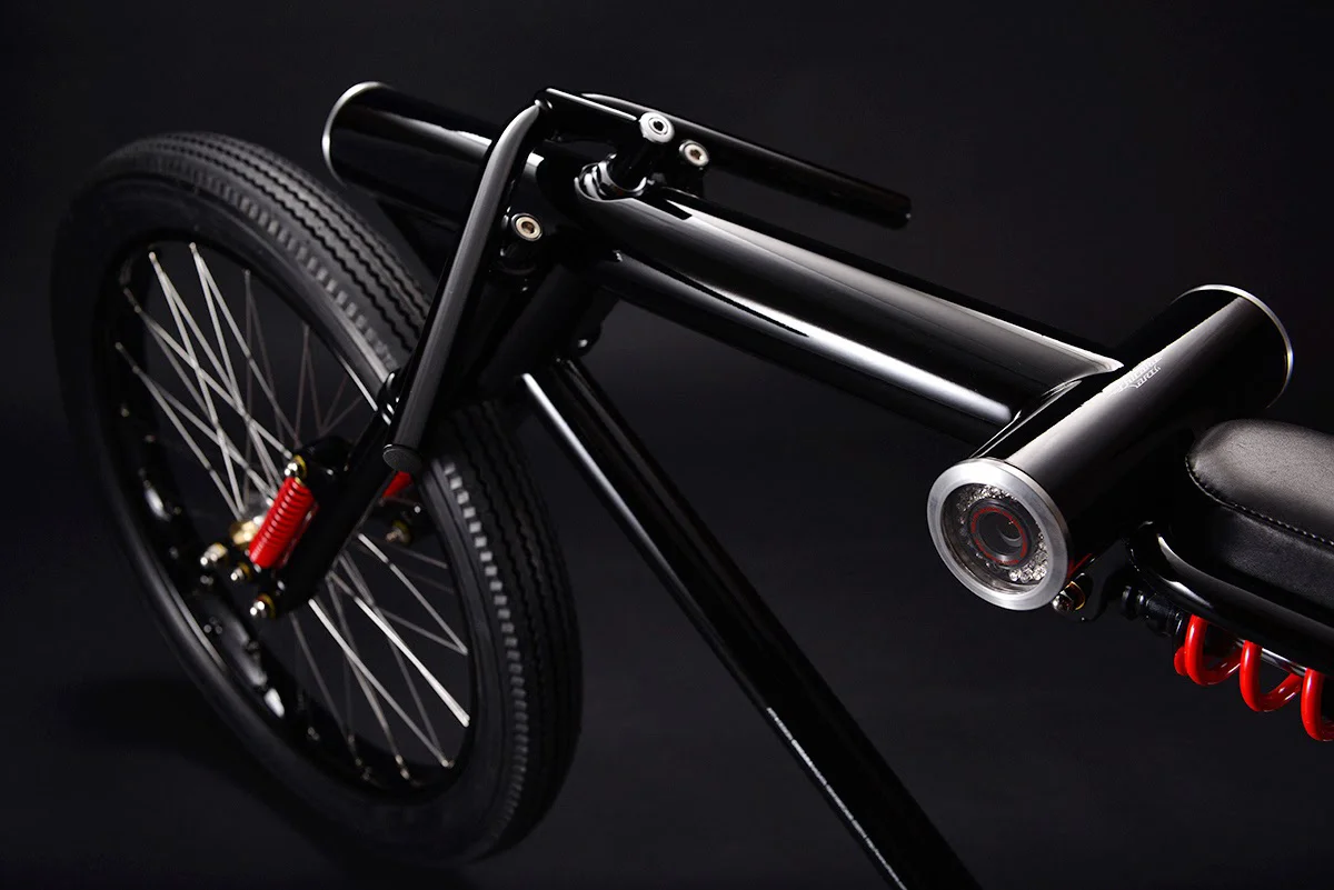  1966 Honda P25 Motorcycle Security Camera Chicara Nagata 
