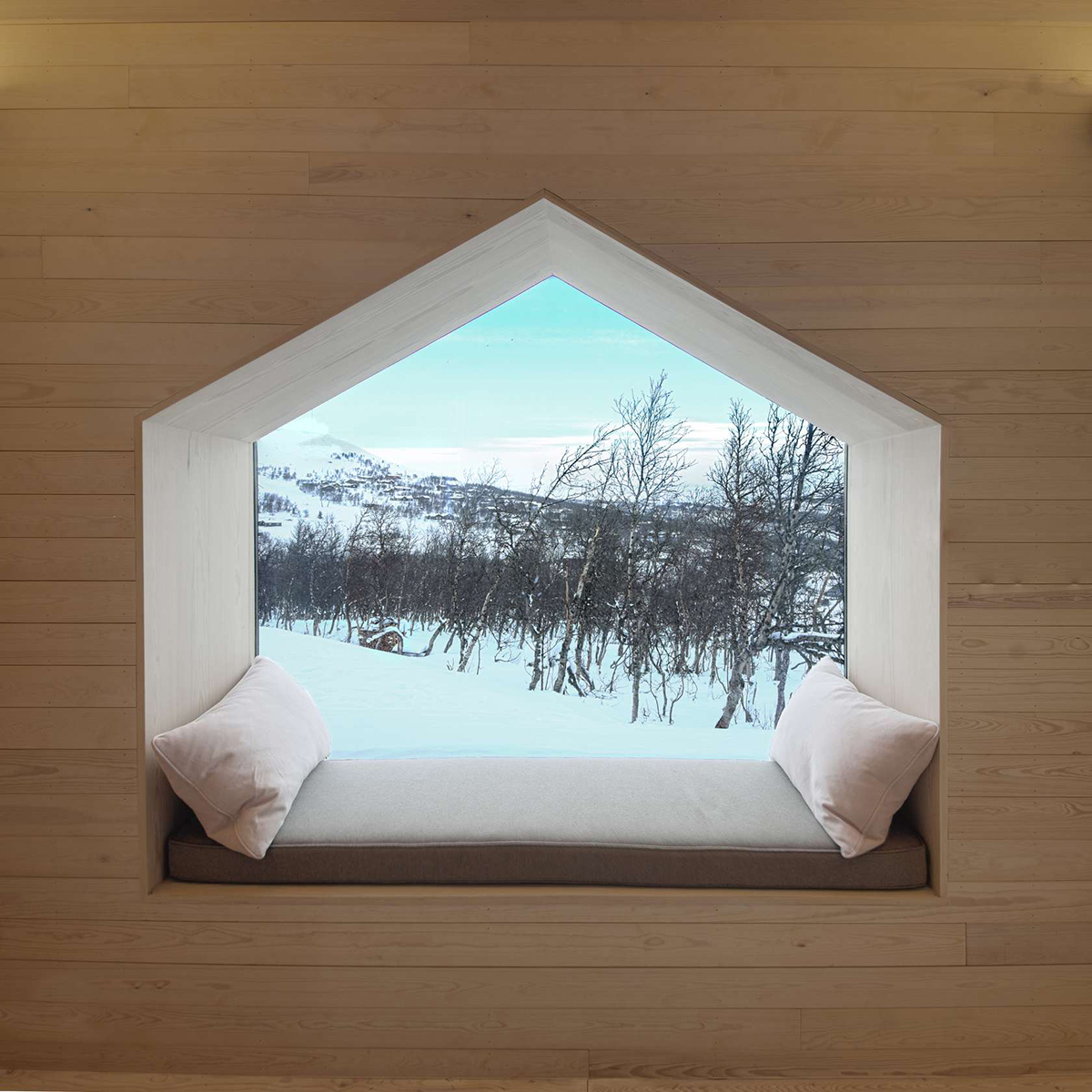  Split View Mountain Lodge Cabin Reiulf Ramstad Arkitekter 