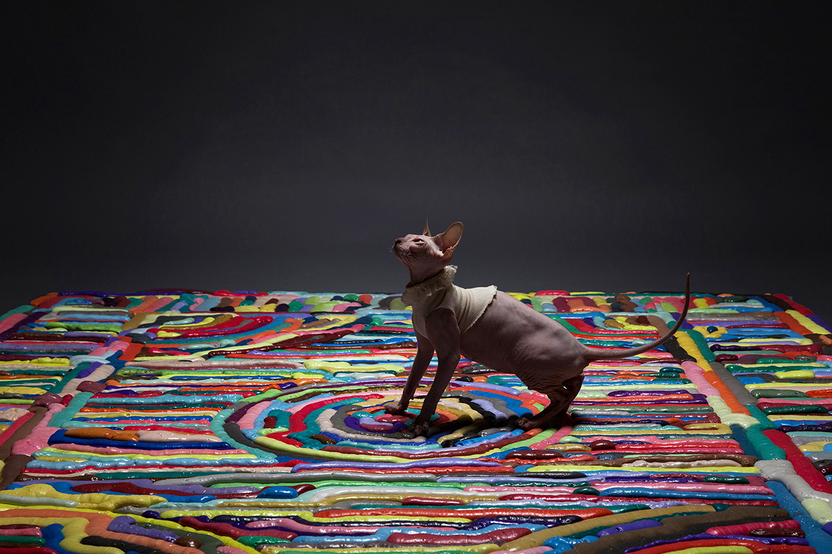  Nightshop Foam Carpet Salone De Mobile Milan 2014 