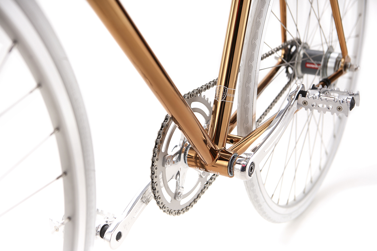  BIKE-ID NYC Diamond Limited Edition Bicycle Copper 