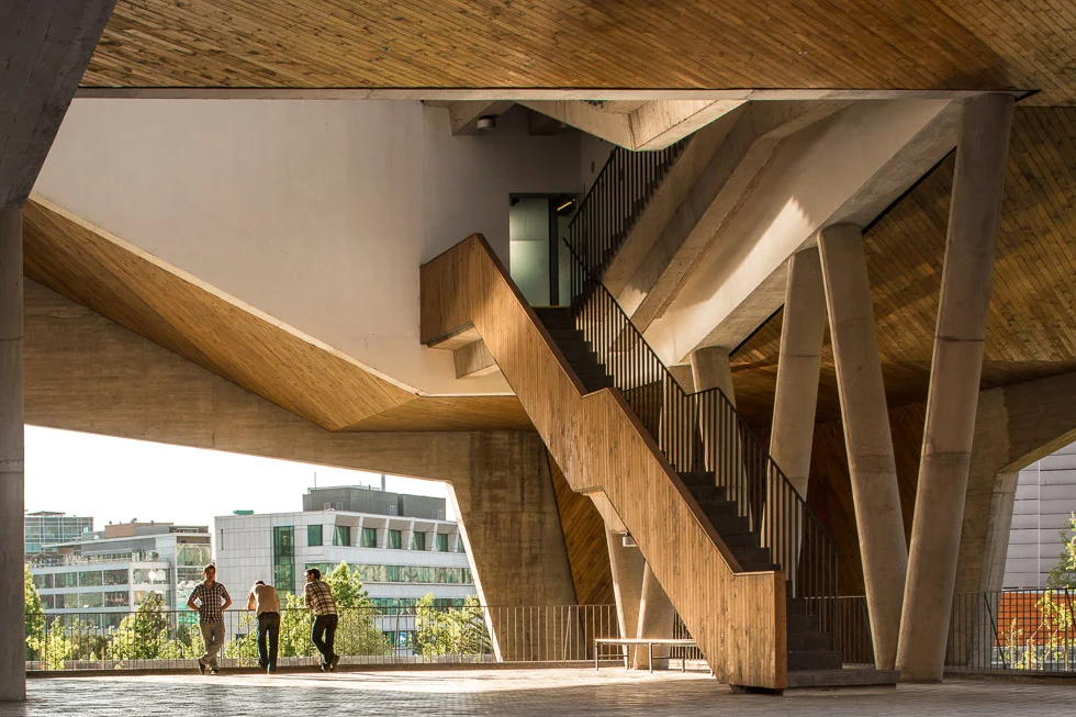  UDP Economics Building Duque Motta Santiago Chile Architecture 