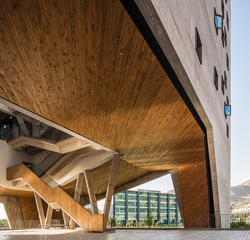 UDP Economics Building Duque Motta Santiago Chile Architecture