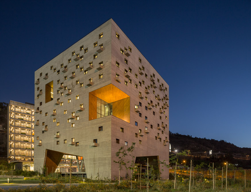  UDP Economics Building Duque Motta Santiago Chile Architecture 