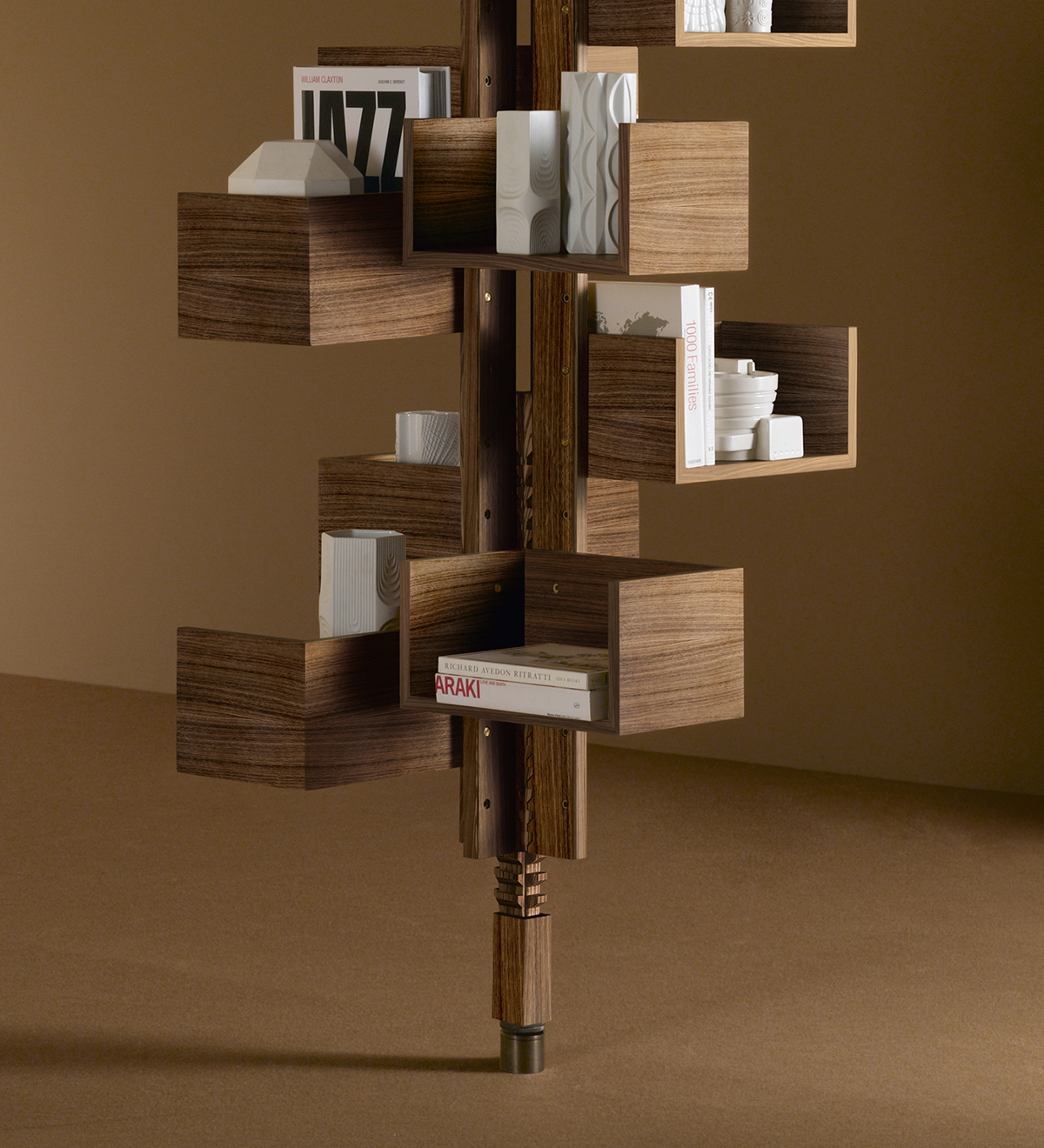 Albero Freestanding Bookcase Poltrona Frau Gianfranco Frattini Furniture Design