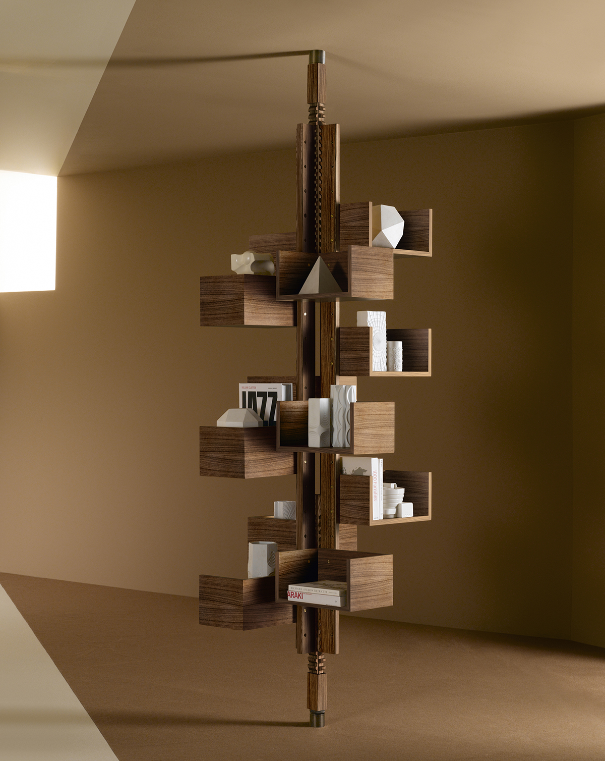  Albero Freestanding Bookcase Poltrona Frau Gianfranco Frattini Furniture Design 