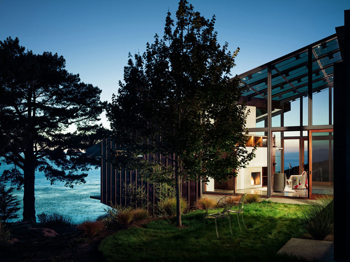  Fall House by Fougeron Architecture in Big Sur California 