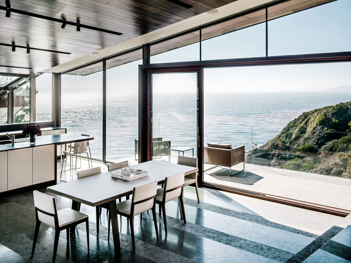  Fall House by Fougeron Architecture in Big Sur California 