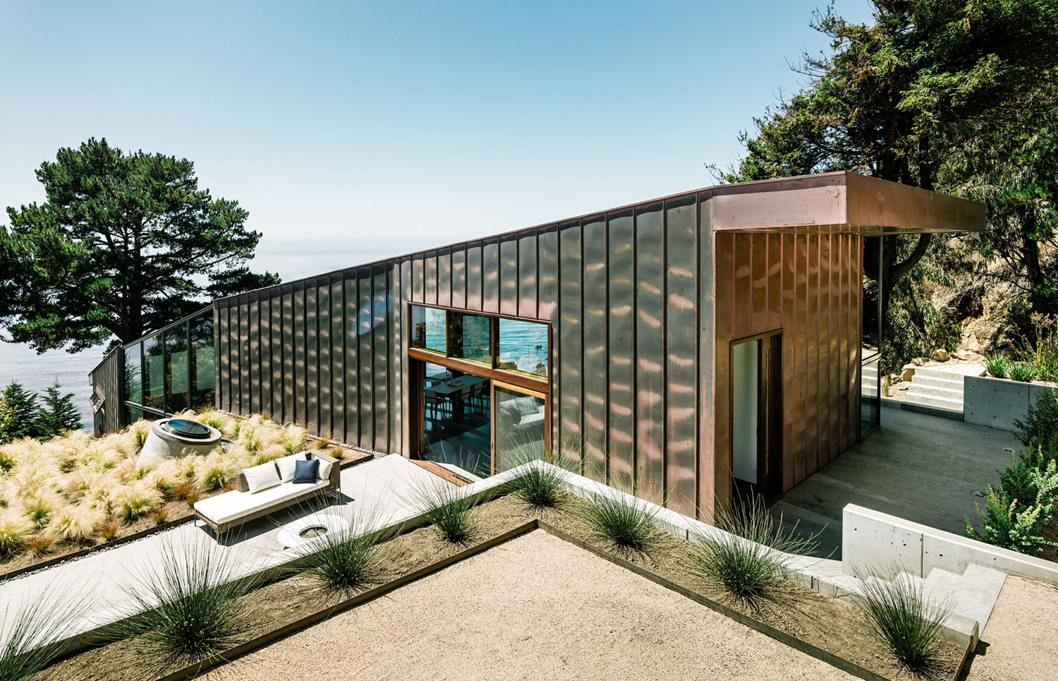 Fall House by Fougeron Architecture in Big Sur California