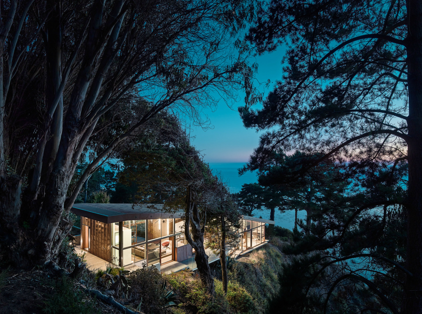  Fall House by Fougeron Architecture in Big Sur California 