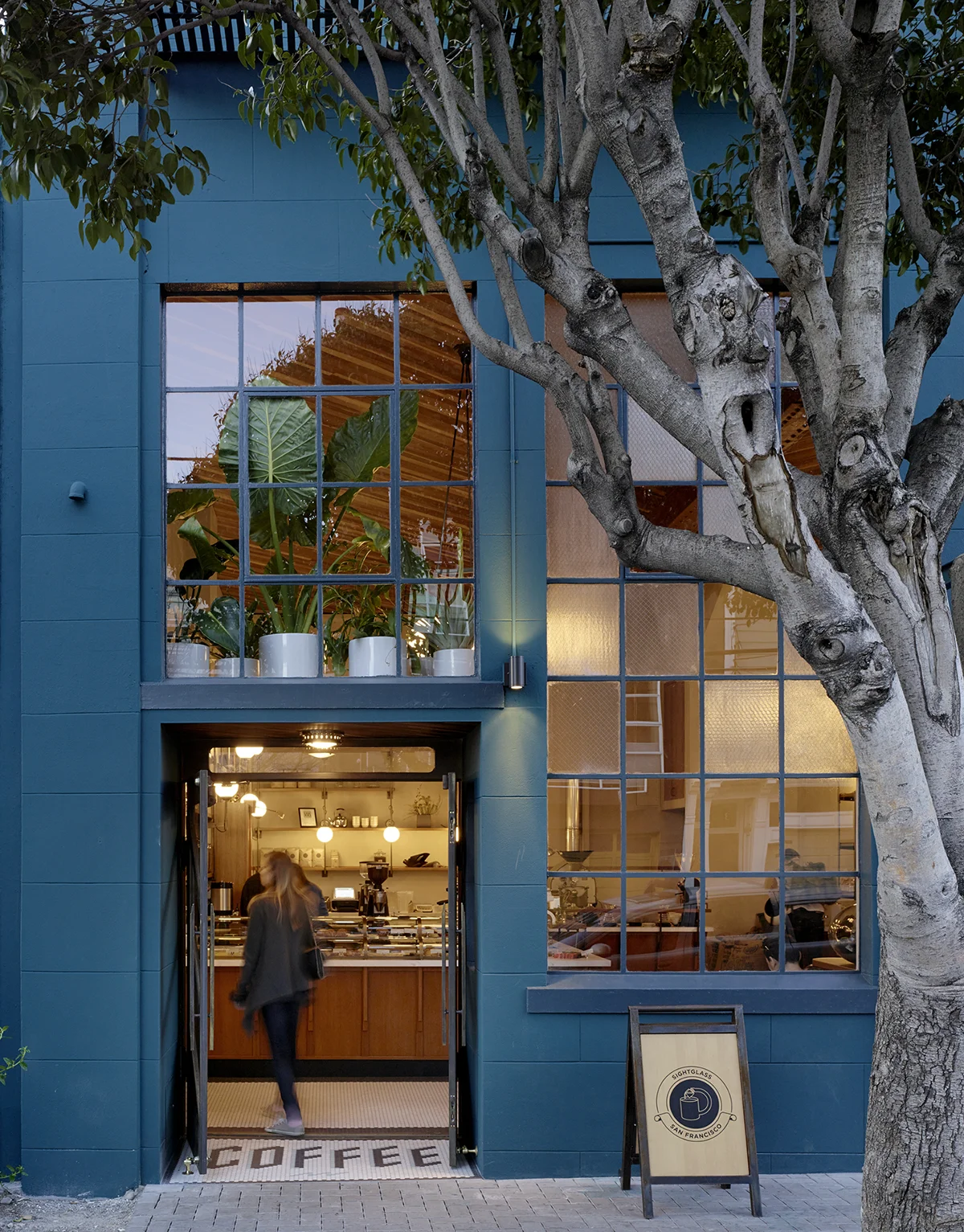 Sightglass coffee Shop on 20th Street in San Francisco by Boor Bridges Architecture