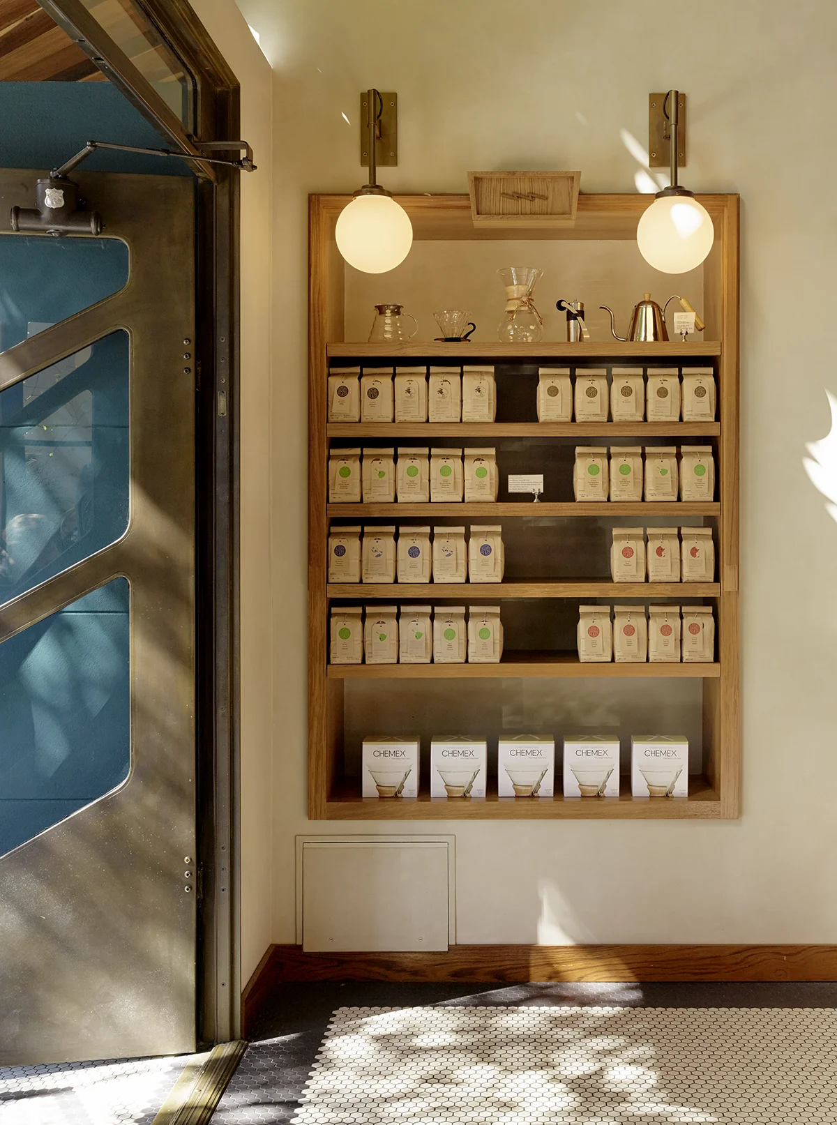Sightglass coffee Shop on 20th Street in San Francisco by Boor Bridges Architecture
