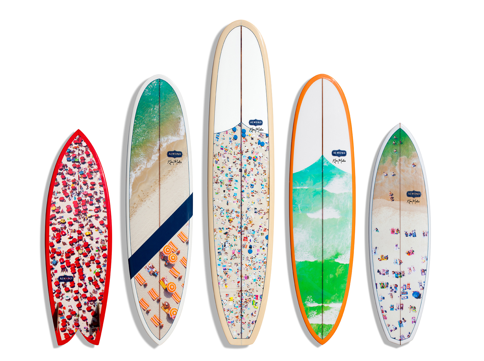  Gray Malin and Almond Surfboards   
