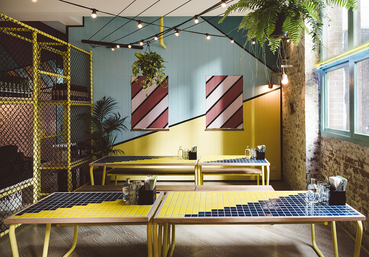 Fonda Mexican Restaurant Melbourne designed by Techne Architects