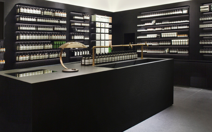  Aesop Store in Stuttgart Germany designed by einszu33 