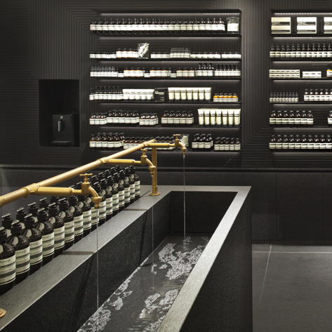 Phosphorescent Fables: Aesop Stuttgart Store by einszu33