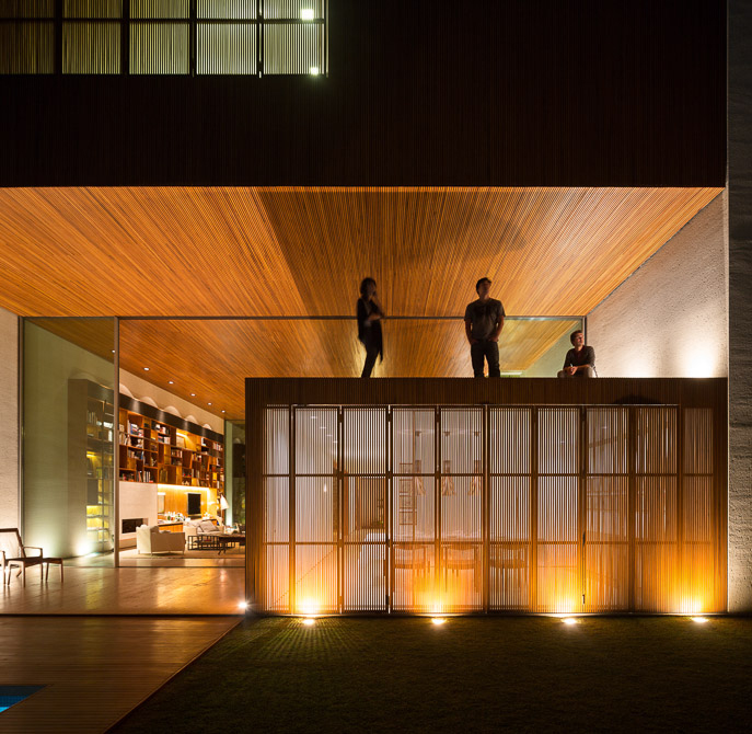 L House in San Paulo designed by architect Marcio Kogan of MK27 Studio