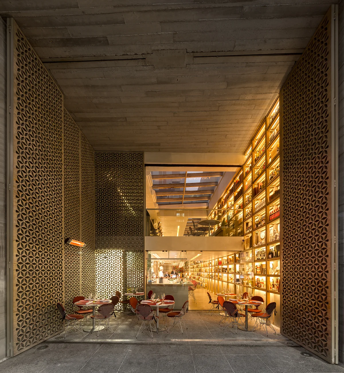 Mozza Bar & Restaurant in Sao Paulo designed by Arthur Casas