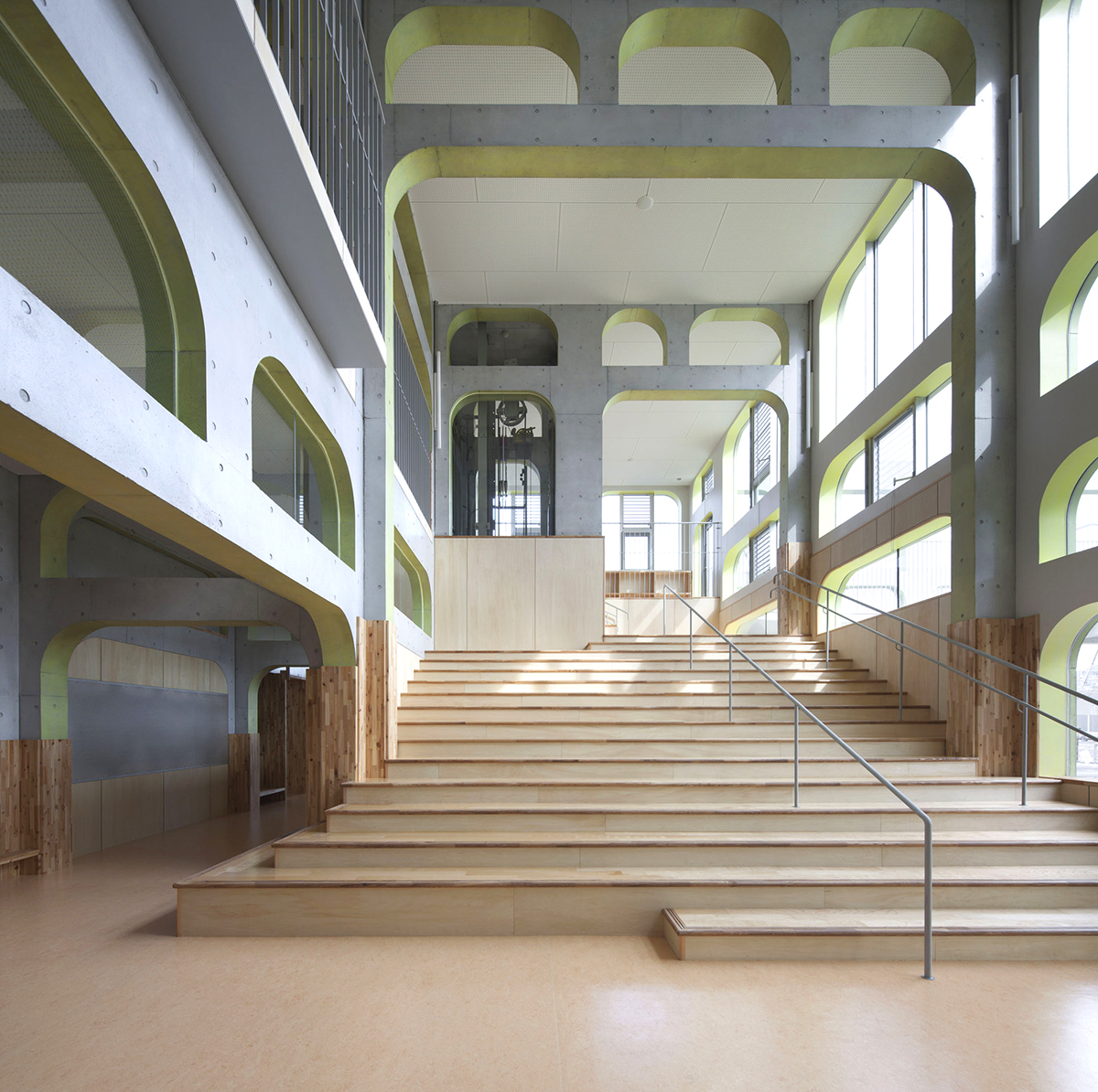 K Kindergarten by NKS Architects in Fukuoka, Japan