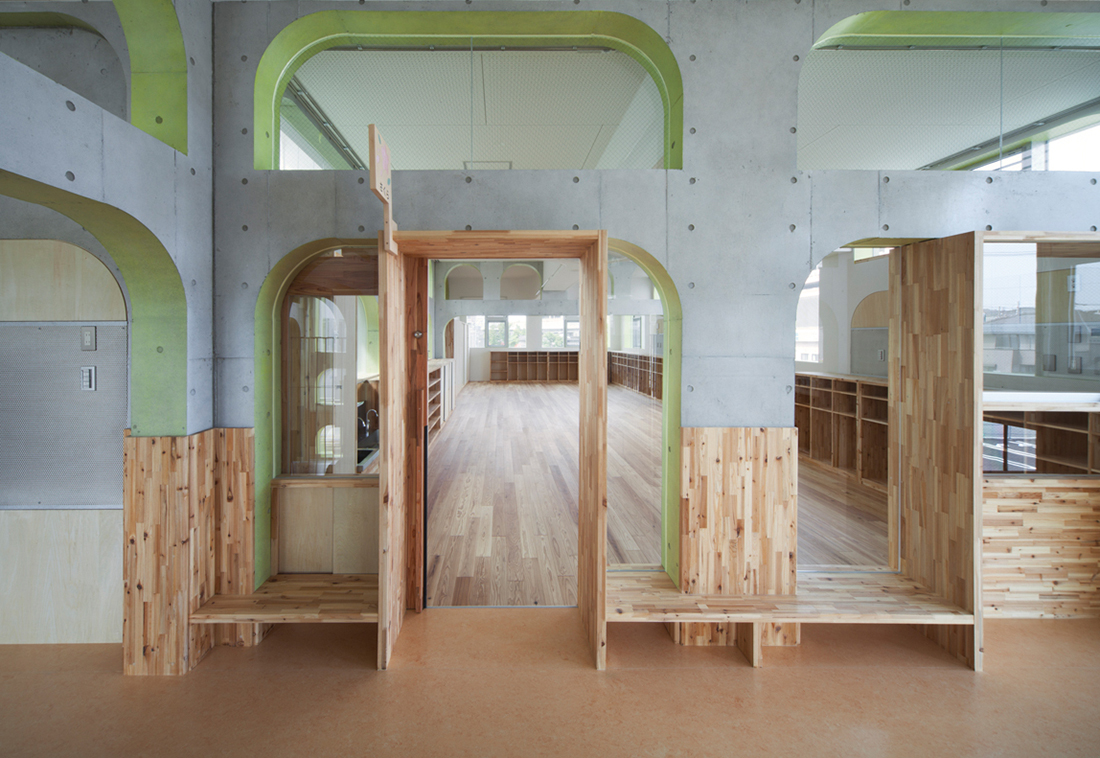  K Kindergarten by NKS Architects in Fukuoka, Japan 