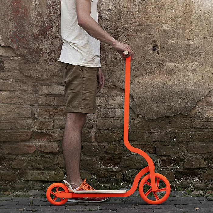 On The Road Again: Pigeon Kickscooter by Ignas Survila