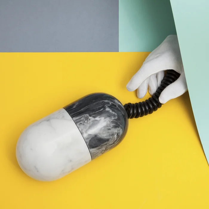 Manhattan Lamp: Caula Crafts Pendant With Michelangelo's Italian Marble
