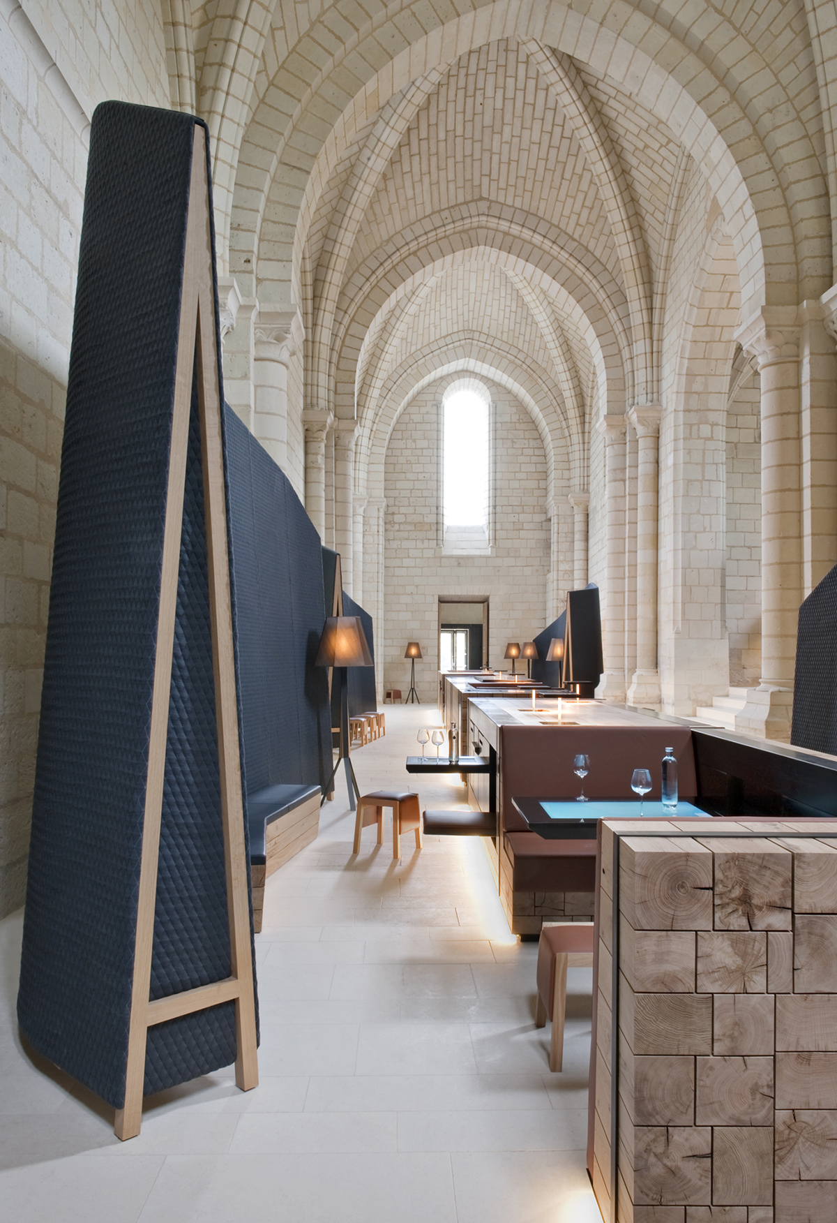  Fontevraud Hotel in the Loire Valley designed by Patrick Jouin 