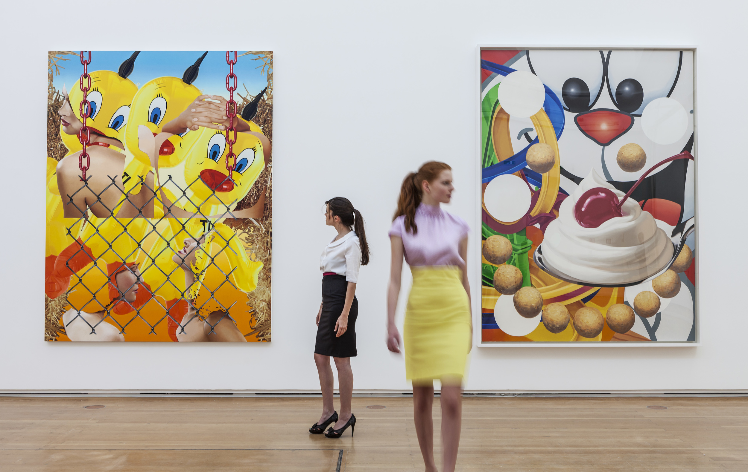  Artist Jeff Koons Retrospective at the Whitney Museum 