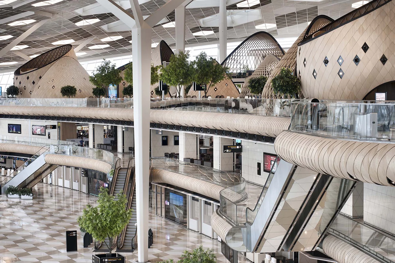  Heydar Aliyev International Airport designed by Autoban 