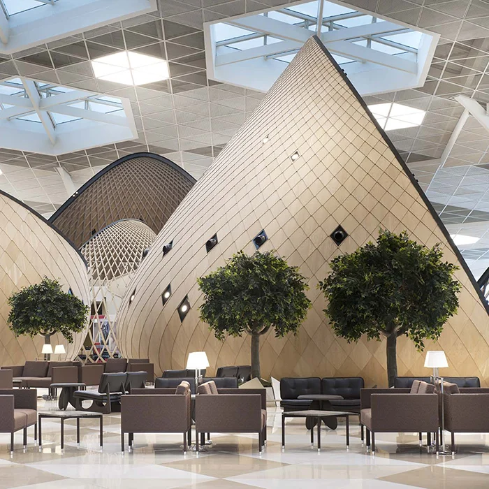 Azerbaijan’s Shapely New Airport Terminal