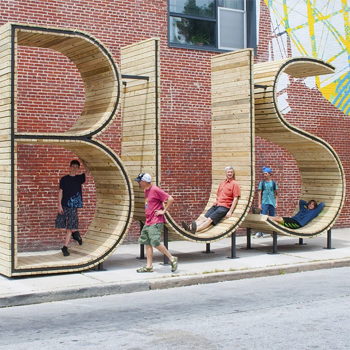 MMMM...'s B-U-S: Baltimore's Type-Driven Bus-Stop 